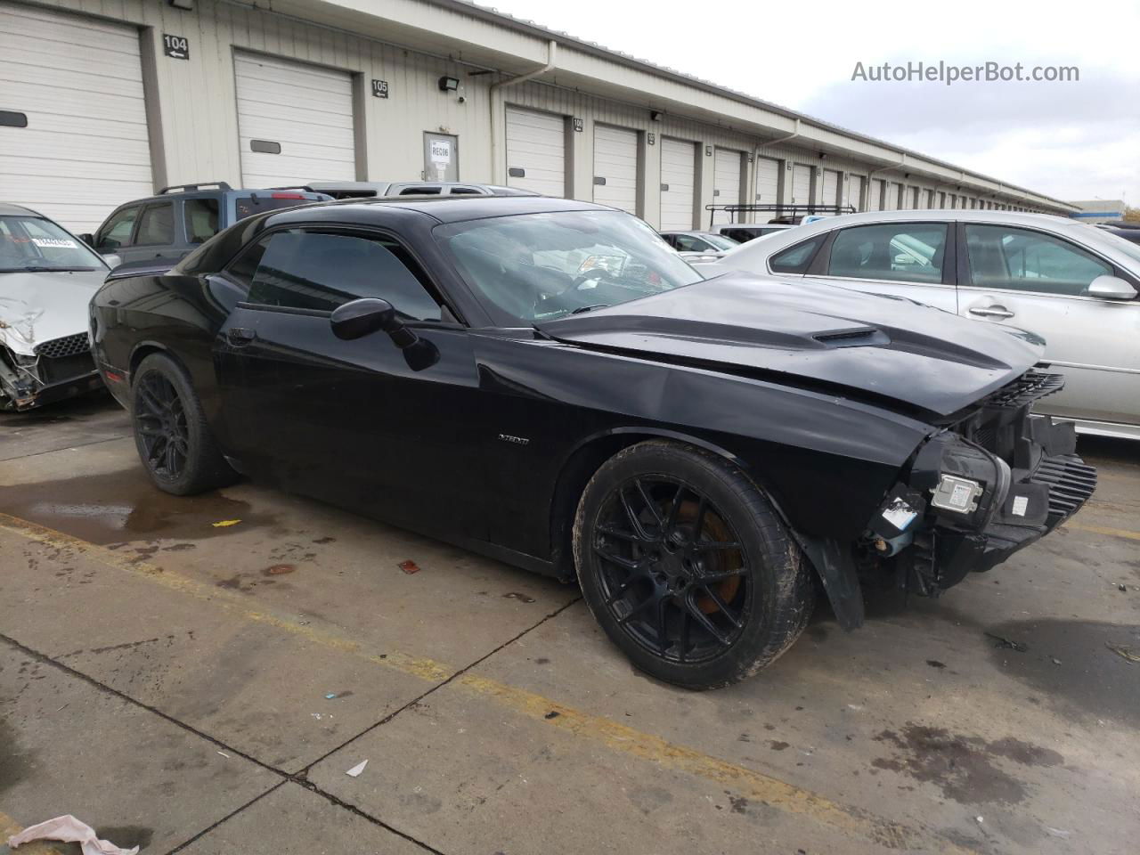 2015 Dodge Challenger Sxt Black vin: 2C3CDZAT5FH707814