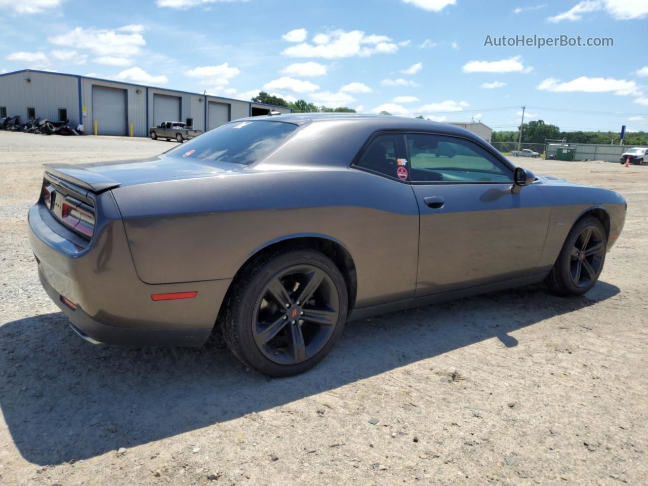 2015 Dodge Challenger Sxt Gray vin: 2C3CDZAT5FH710034