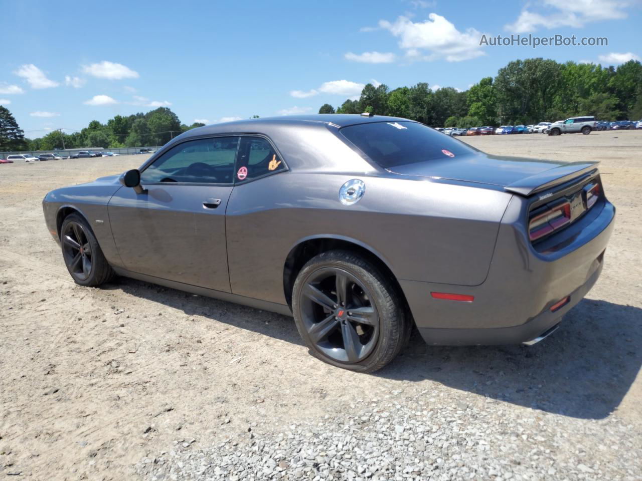 2015 Dodge Challenger Sxt Gray vin: 2C3CDZAT5FH710034