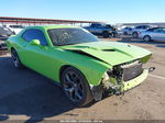 2015 Dodge Challenger Sxt Or R/t Зеленый vin: 2C3CDZAT5FH873587