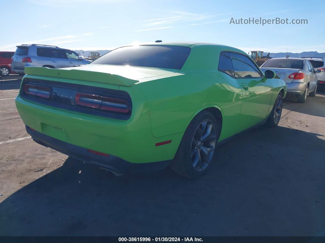 2015 Dodge Challenger Sxt Or R/t Green vin: 2C3CDZAT5FH873587