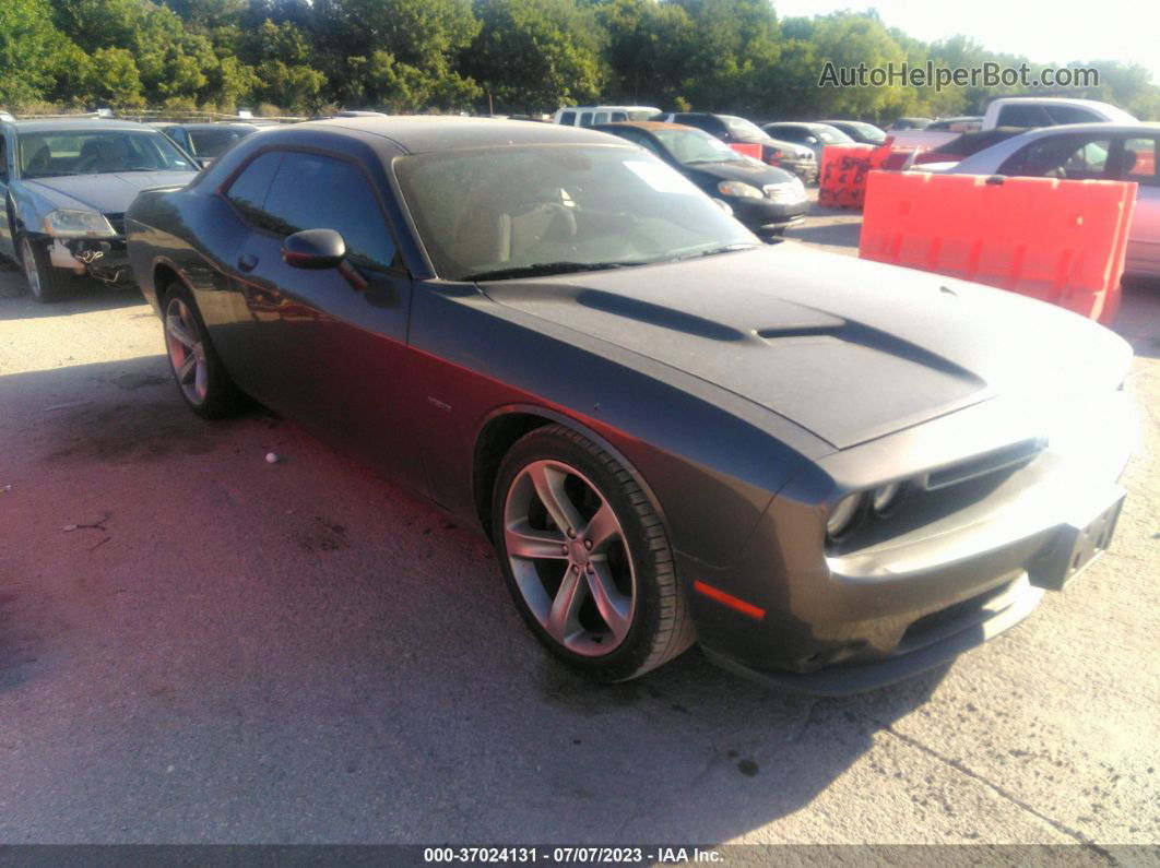 2015 Dodge Challenger R/t Gray vin: 2C3CDZAT5FH924067