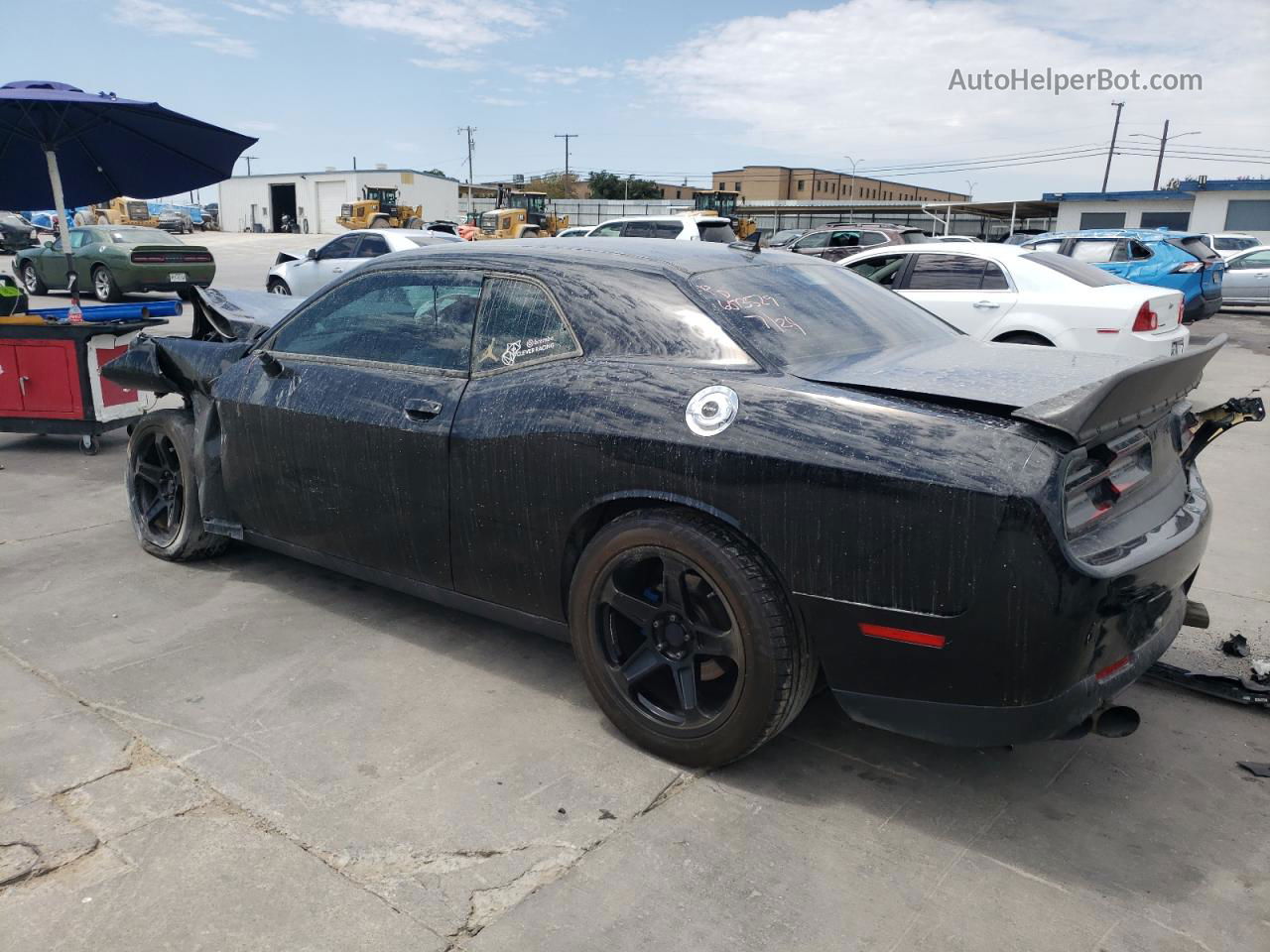 2015 Dodge Challenger Sxt Black vin: 2C3CDZAT6FH901591