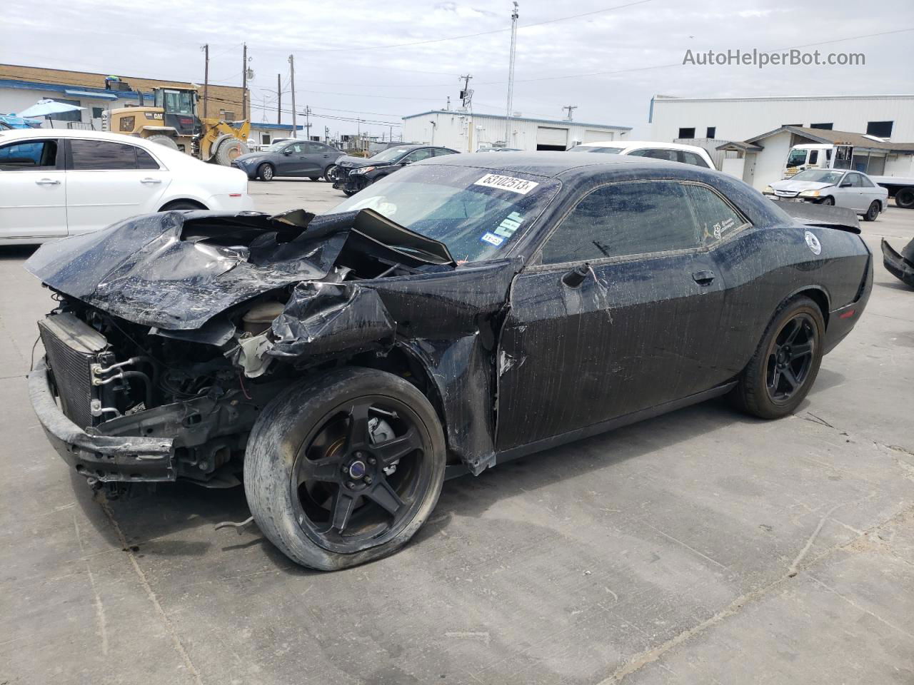 2015 Dodge Challenger Sxt Black vin: 2C3CDZAT6FH901591