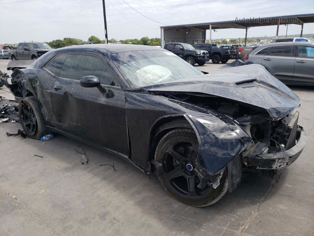 2015 Dodge Challenger Sxt Black vin: 2C3CDZAT6FH901591