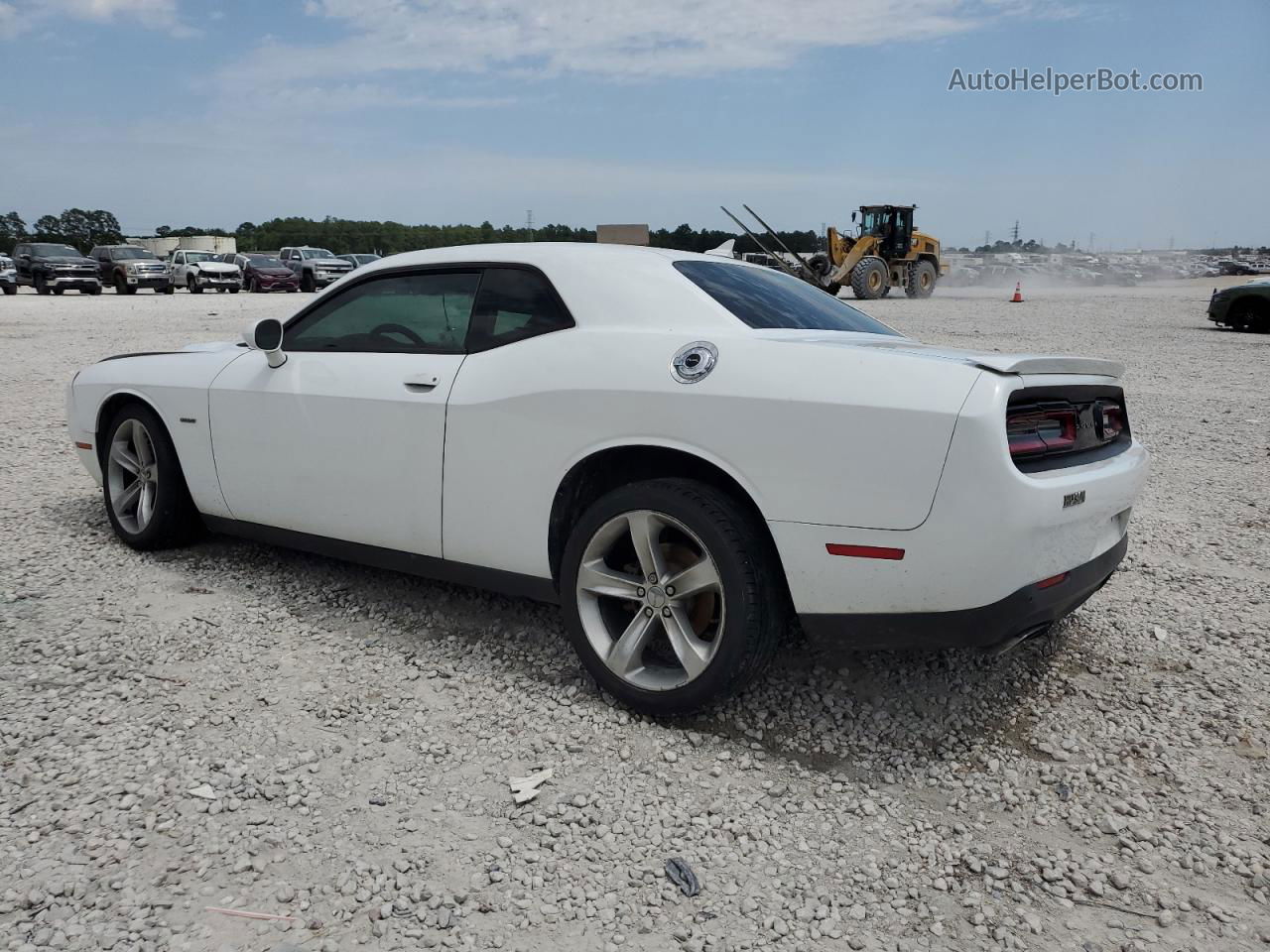 2015 Dodge Challenger Sxt White vin: 2C3CDZAT7FH723674