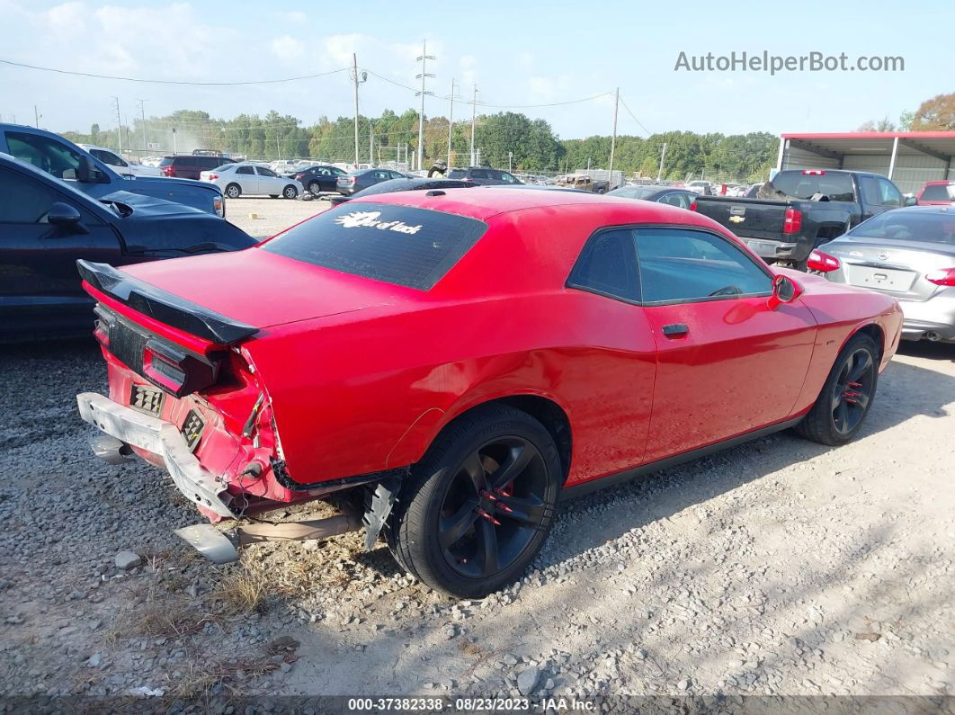 2015 Dodge Challenger R/t Red vin: 2C3CDZAT7FH927407