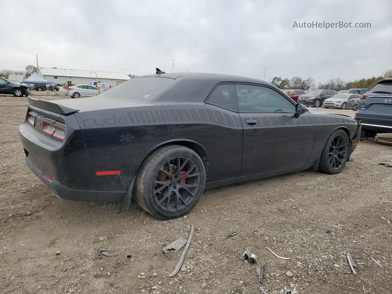 2015 Dodge Challenger Sxt Черный vin: 2C3CDZAT9FH911256