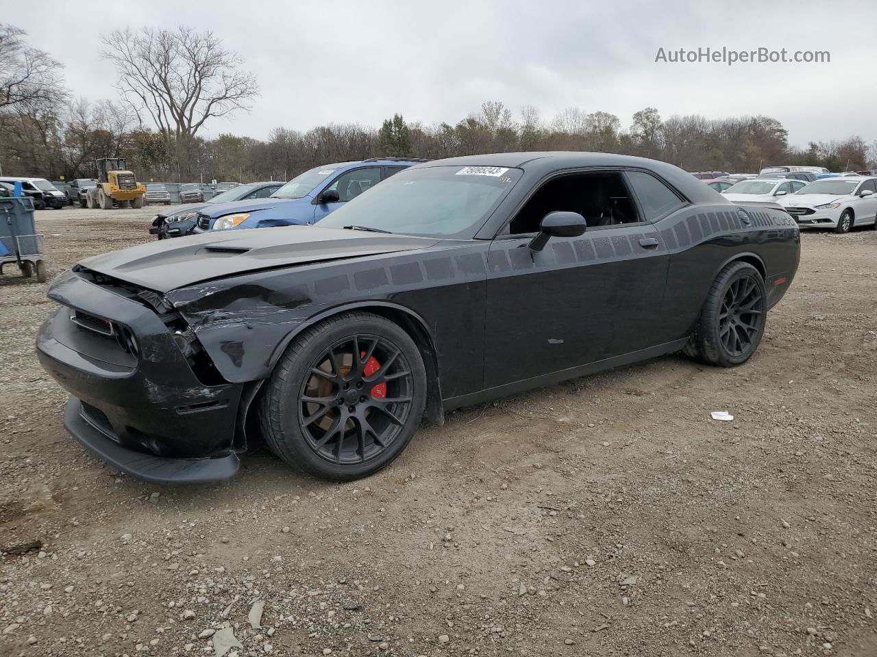 2015 Dodge Challenger Sxt Black vin: 2C3CDZAT9FH911256