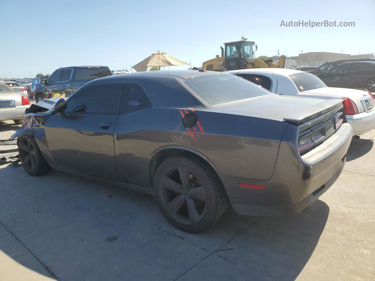 2015 Dodge Challenger Sxt Серый vin: 2C3CDZATXFH703385