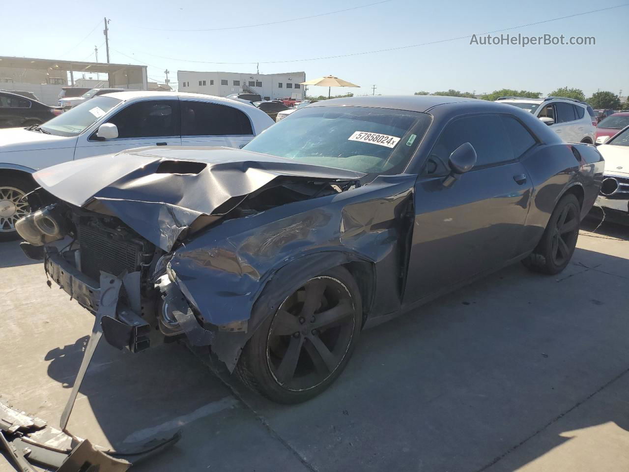 2015 Dodge Challenger Sxt Серый vin: 2C3CDZATXFH703385