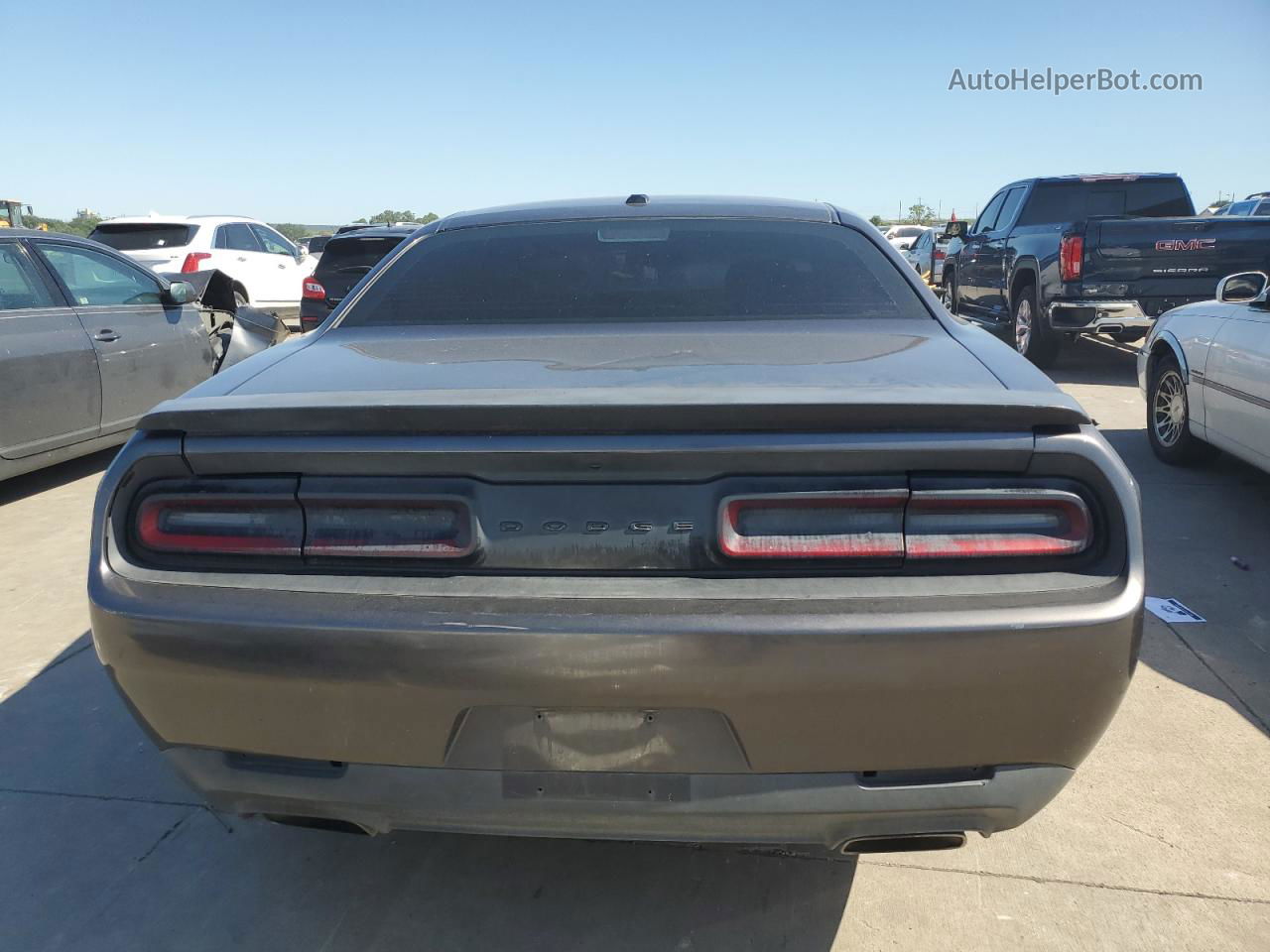 2015 Dodge Challenger Sxt Серый vin: 2C3CDZATXFH703385