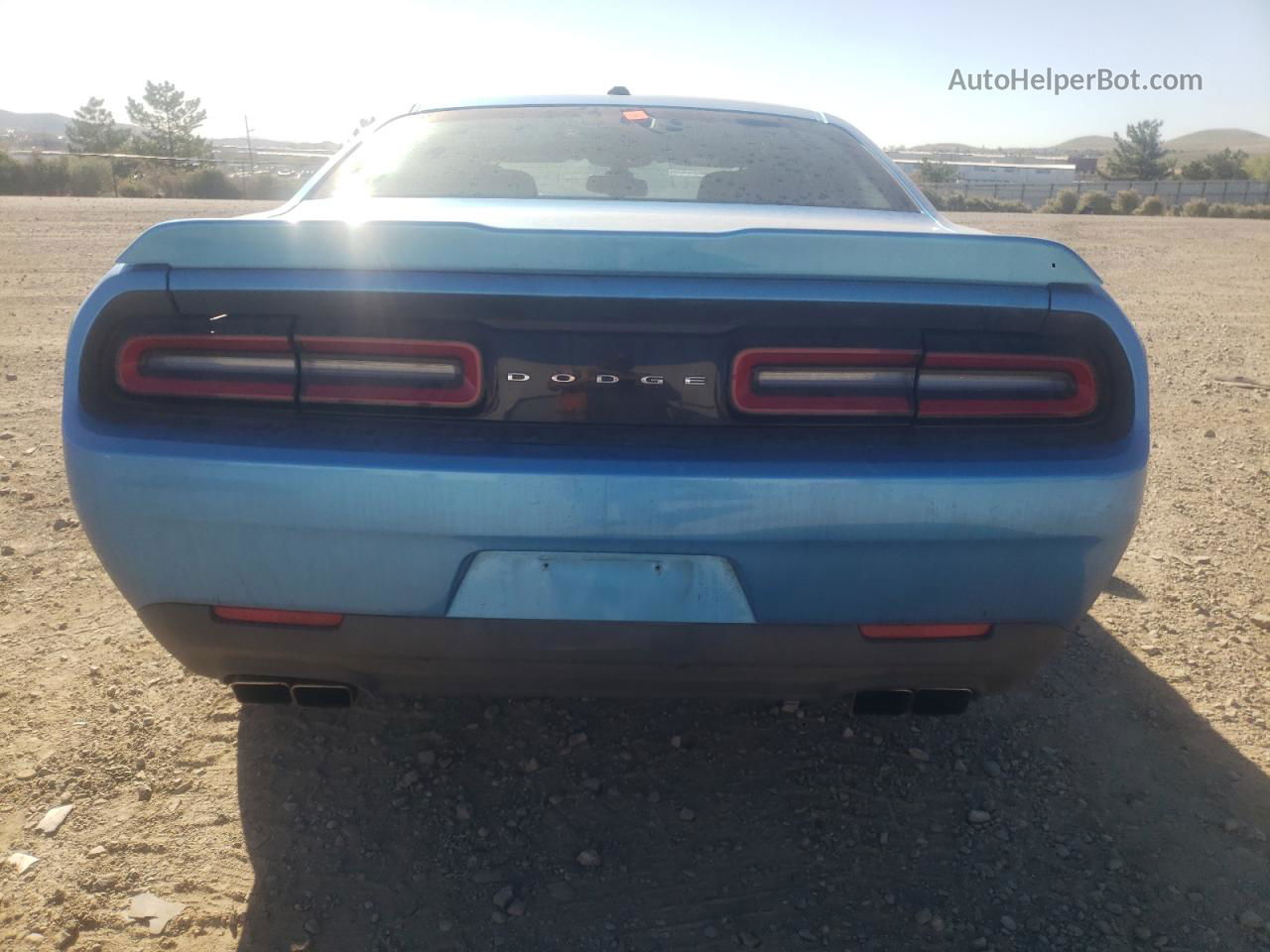 2015 Dodge Challenger Sxt Blue vin: 2C3CDZATXFH822120