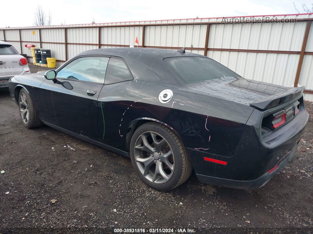 2015 Dodge Challenger Sxt Plus Black vin: 2C3CDZBG0FH714431