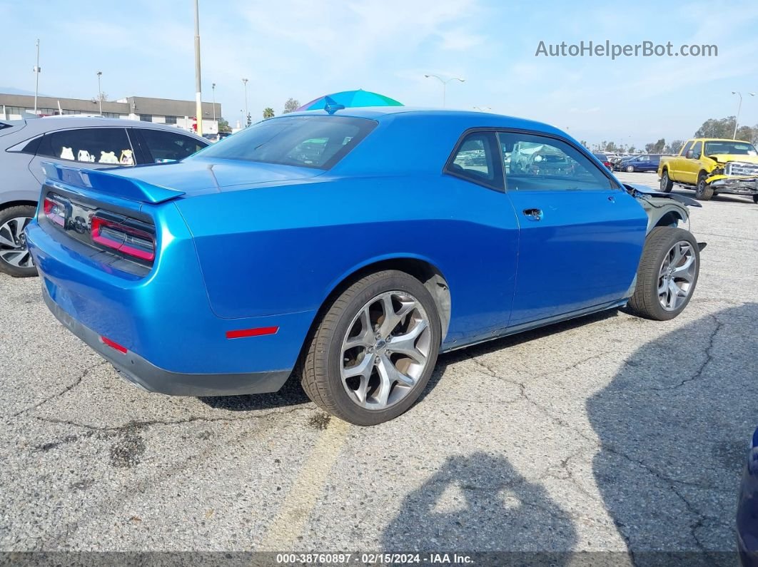 2015 Dodge Challenger Sxt Plus Синий vin: 2C3CDZBG1FH789221