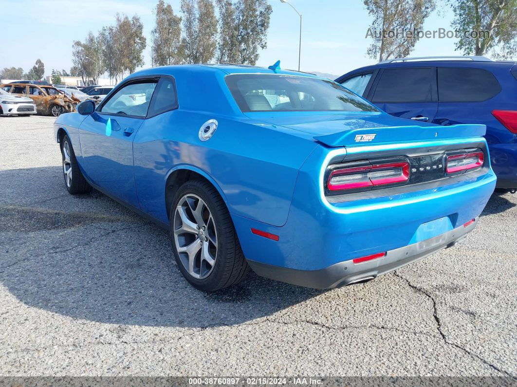 2015 Dodge Challenger Sxt Plus Синий vin: 2C3CDZBG1FH789221