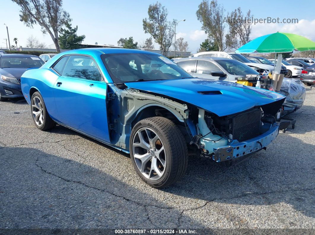 2015 Dodge Challenger Sxt Plus Blue vin: 2C3CDZBG1FH789221