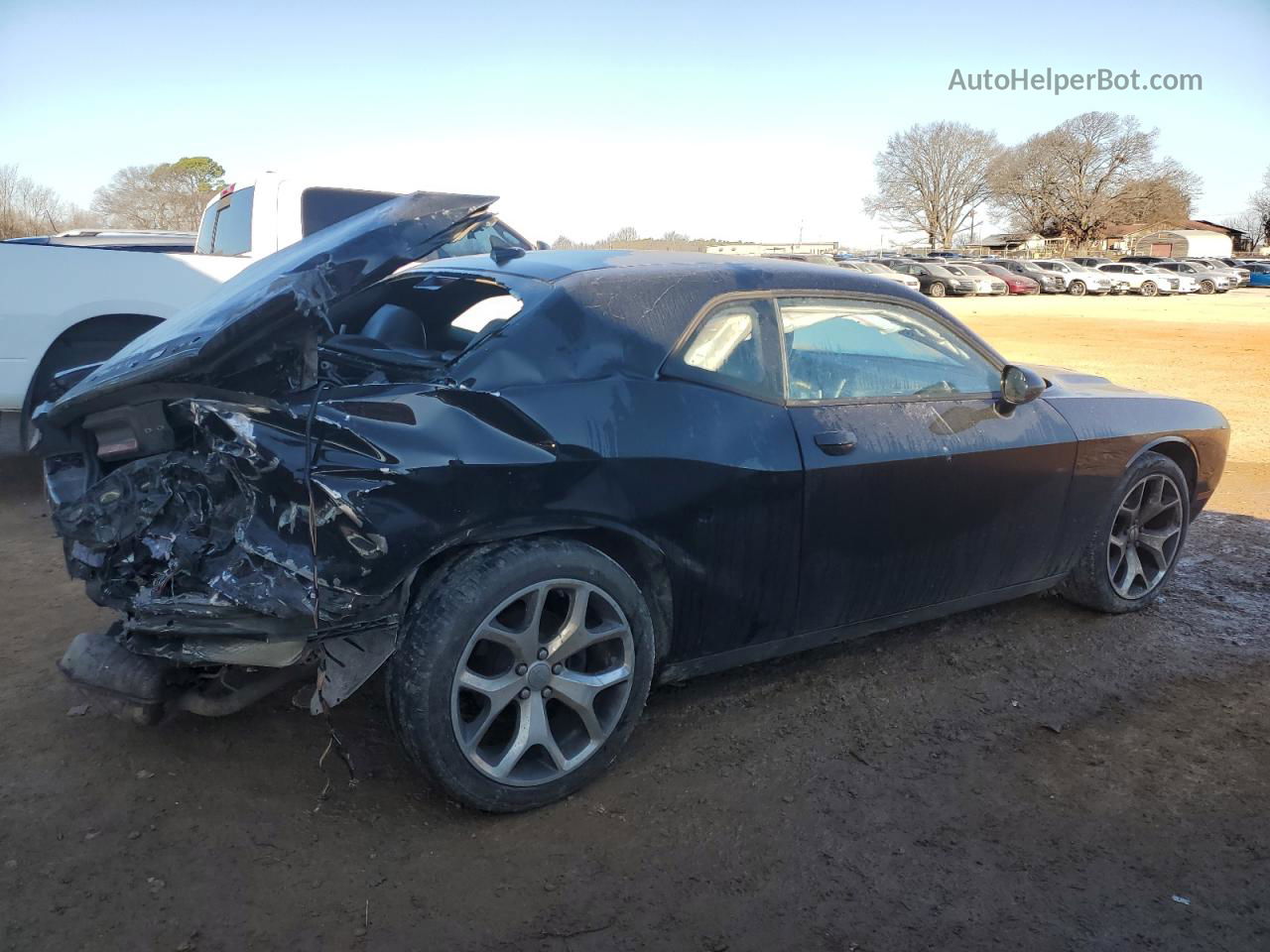 2015 Dodge Challenger Sxt Plus Black vin: 2C3CDZBG2FH861334