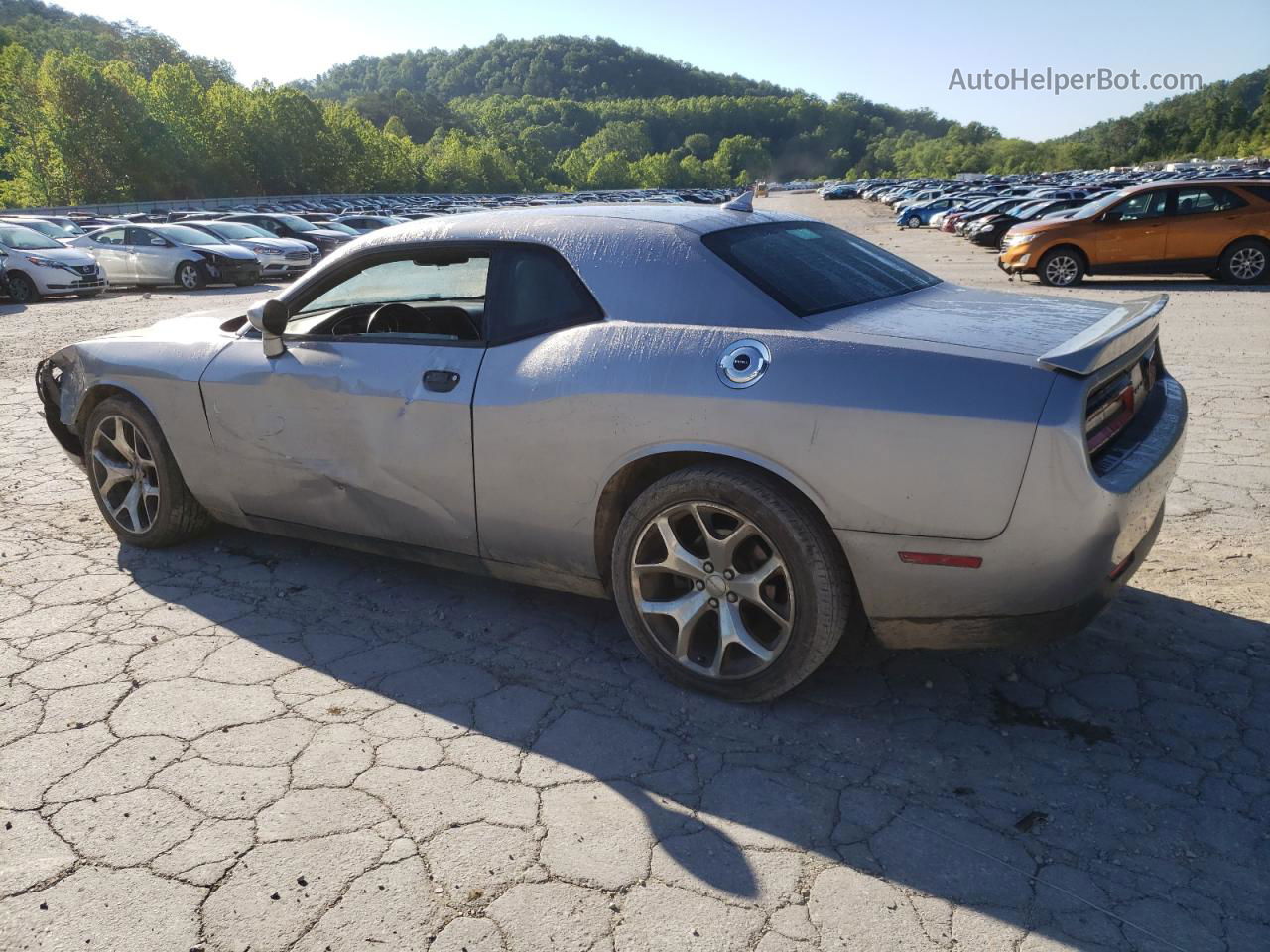 2015 Dodge Challenger Sxt Plus Серебряный vin: 2C3CDZBG3FH700653