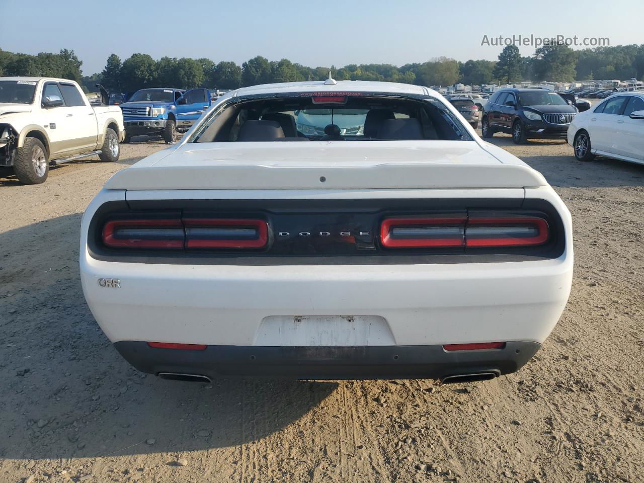 2015 Dodge Challenger Sxt Plus White vin: 2C3CDZBG3FH809906