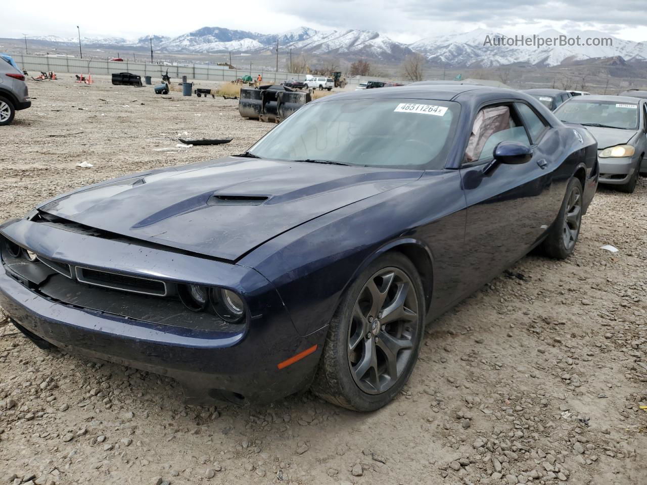 2015 Dodge Challenger Sxt Plus Blue vin: 2C3CDZBG3FH823255