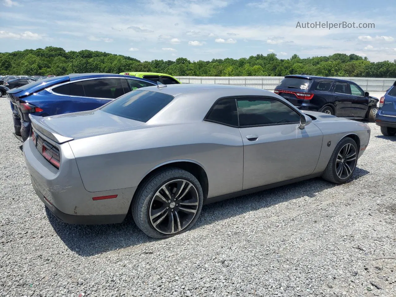 2015 Dodge Challenger Sxt Plus Silver vin: 2C3CDZBG3FH838533