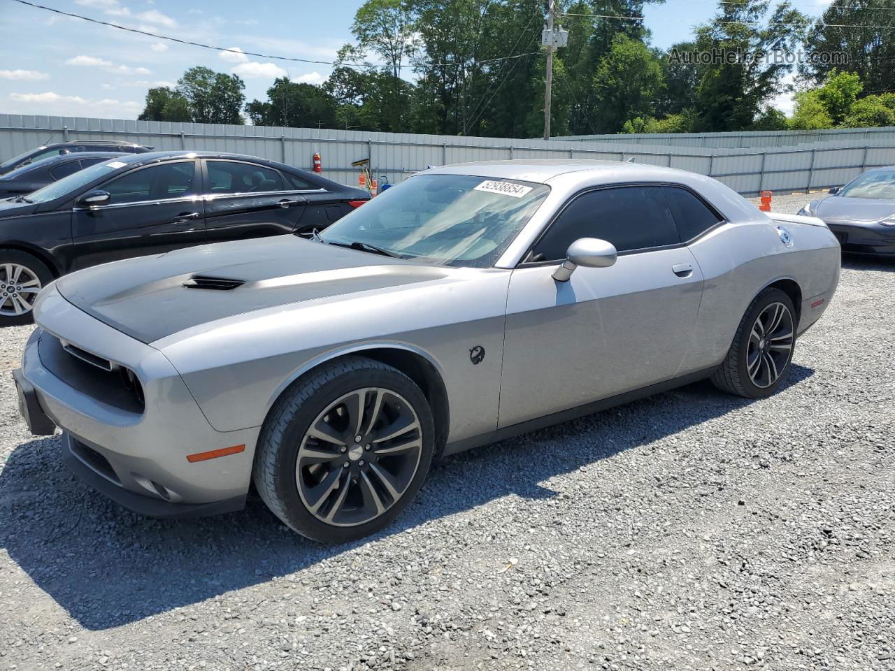 2015 Dodge Challenger Sxt Plus Серебряный vin: 2C3CDZBG3FH838533