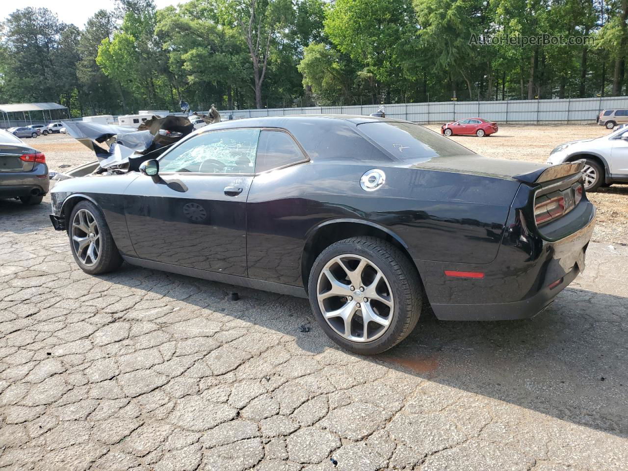 2015 Dodge Challenger Sxt Plus Black vin: 2C3CDZBG3FH868695