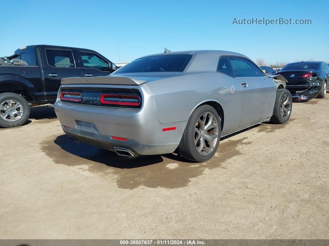 2015 Dodge Challenger Sxt Plus Or R/t Plus Gray vin: 2C3CDZBG4FH912249