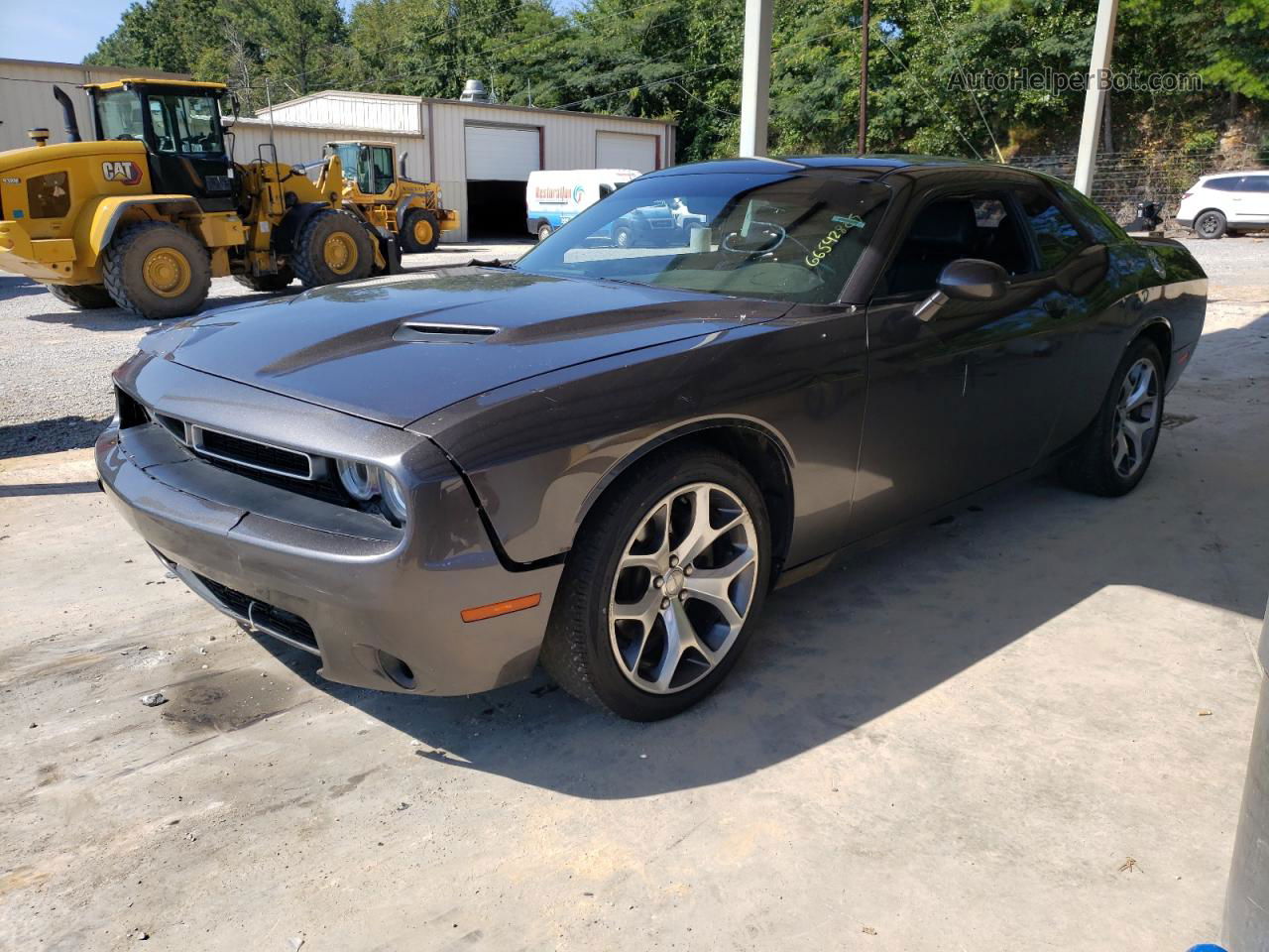 2015 Dodge Challenger Sxt Plus Серый vin: 2C3CDZBG5FH702792