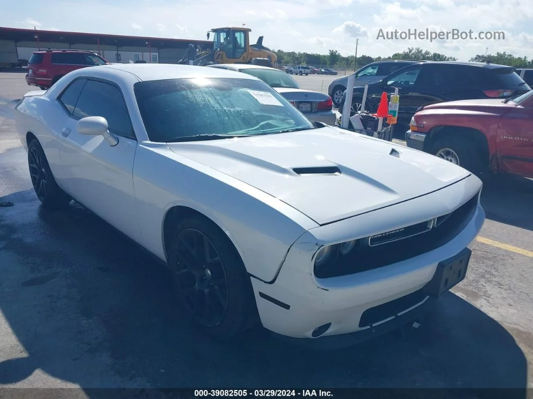 2015 Dodge Challenger Sxt Plus White vin: 2C3CDZBG5FH758070