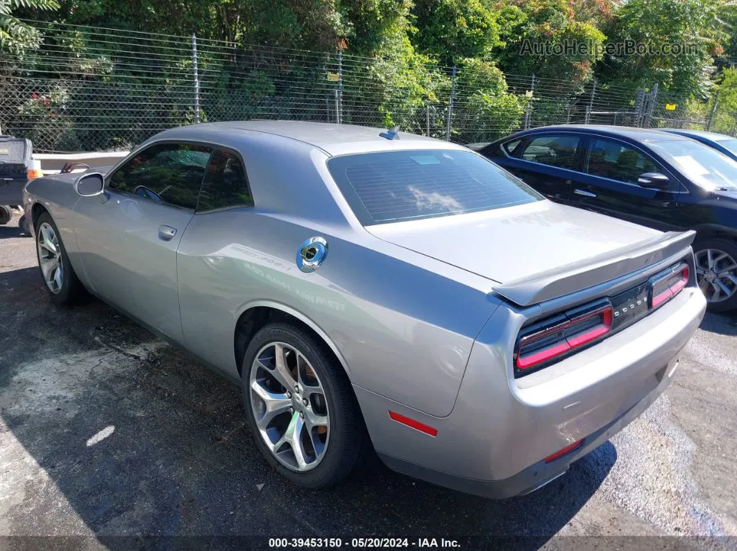 2015 Dodge Challenger Sxt Plus Silver vin: 2C3CDZBG6FH709654