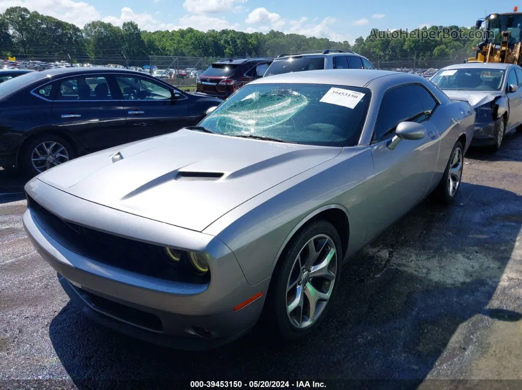 2015 Dodge Challenger Sxt Plus Silver vin: 2C3CDZBG6FH709654