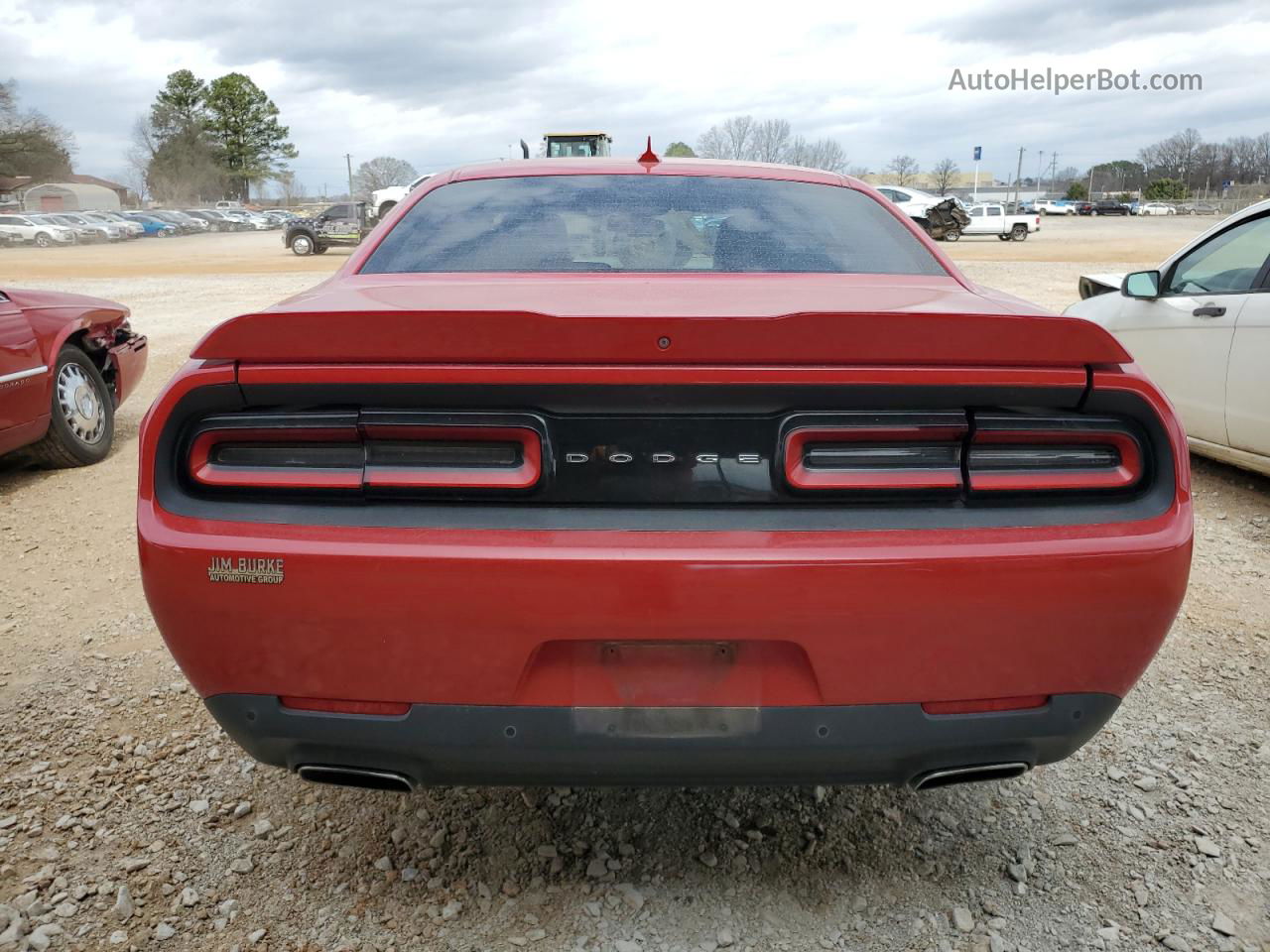 2015 Dodge Challenger Sxt Plus Red vin: 2C3CDZBG6FH711159