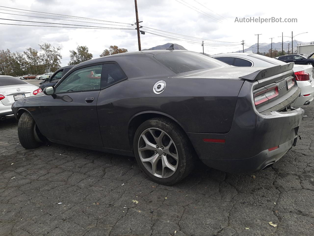 2015 Dodge Challenger Sxt Plus Gray vin: 2C3CDZBG6FH740760