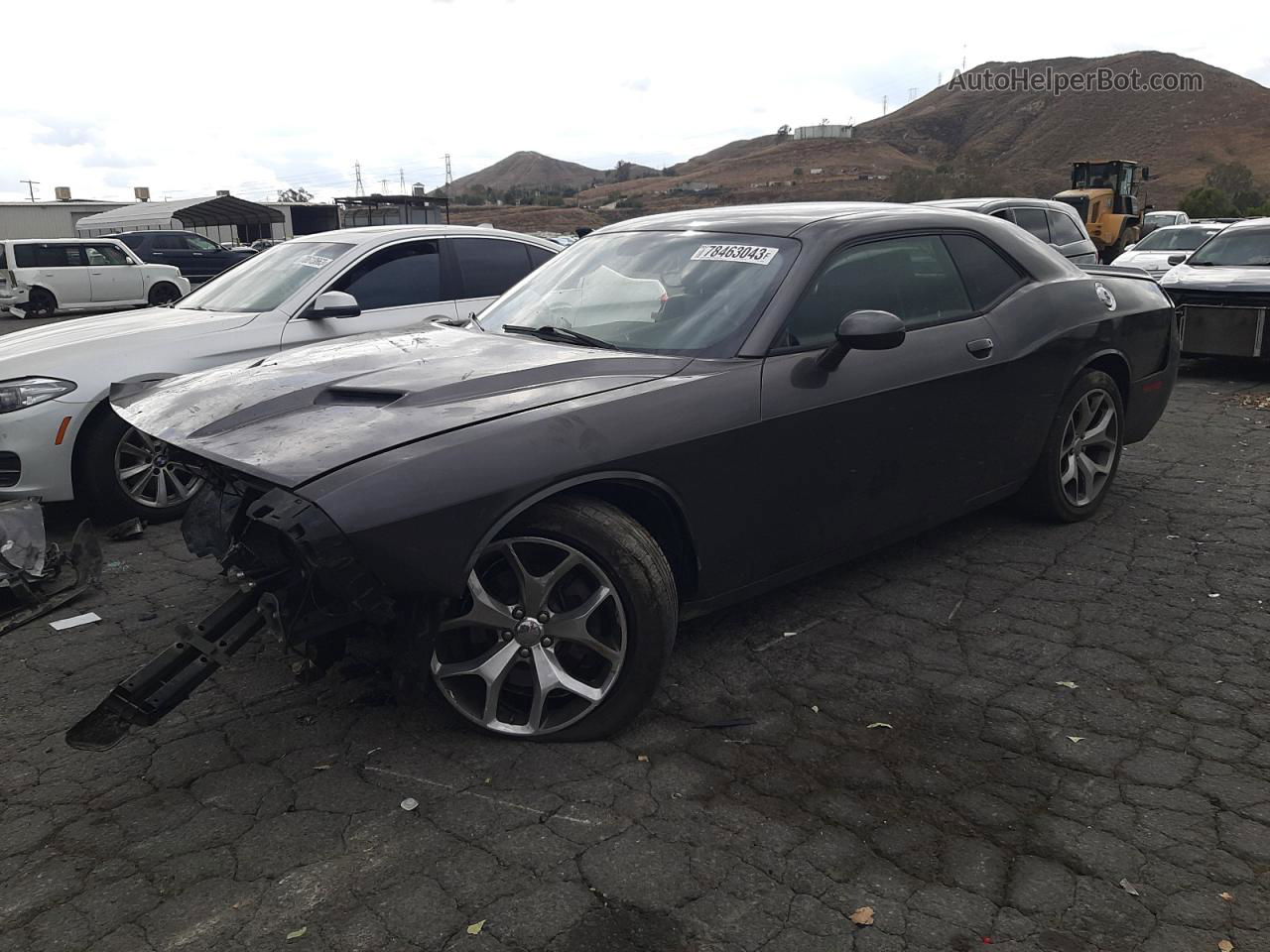 2015 Dodge Challenger Sxt Plus Gray vin: 2C3CDZBG6FH740760