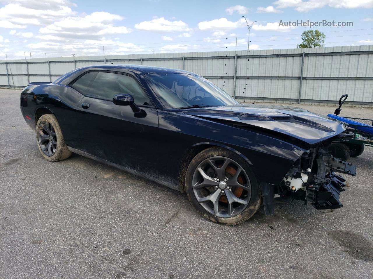 2015 Dodge Challenger Sxt Plus Black vin: 2C3CDZBG6FH773449