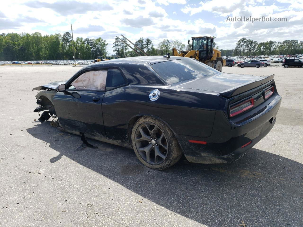 2015 Dodge Challenger Sxt Plus Black vin: 2C3CDZBG6FH773449