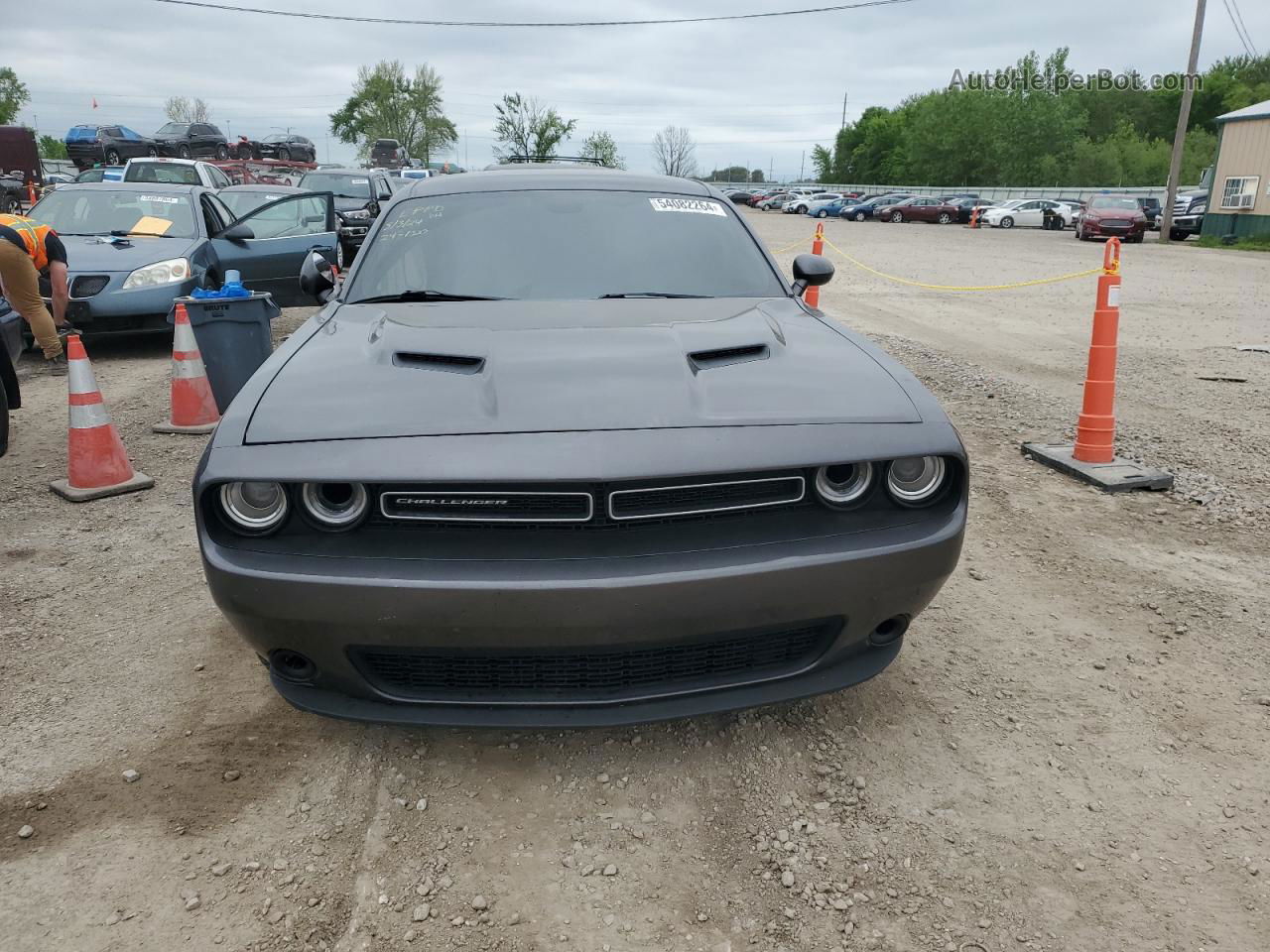 2015 Dodge Challenger Sxt Plus Gray vin: 2C3CDZBG8FH704696