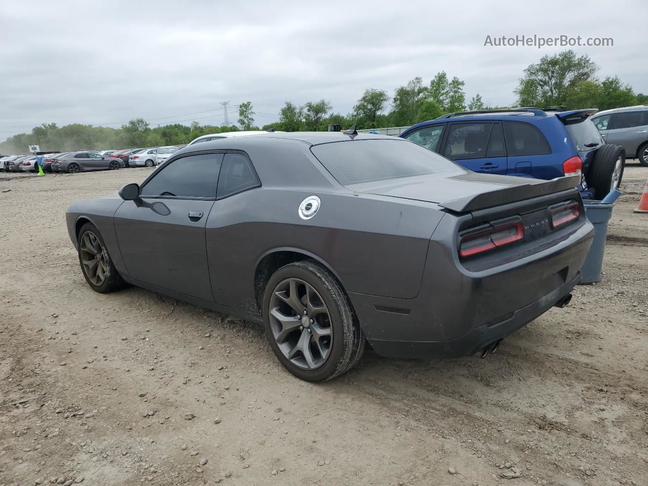 2015 Dodge Challenger Sxt Plus Серый vin: 2C3CDZBG8FH704696