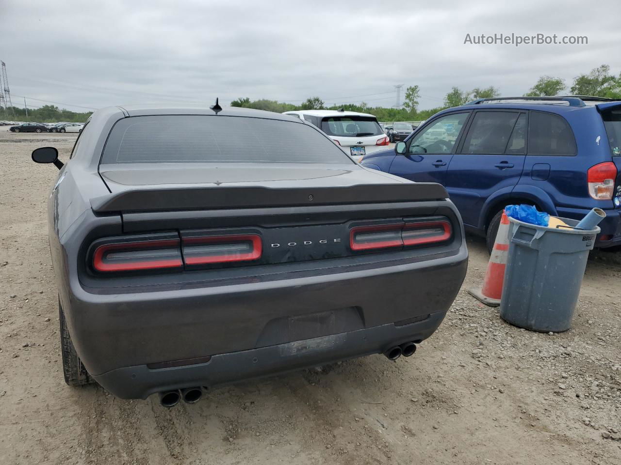 2015 Dodge Challenger Sxt Plus Gray vin: 2C3CDZBG8FH704696