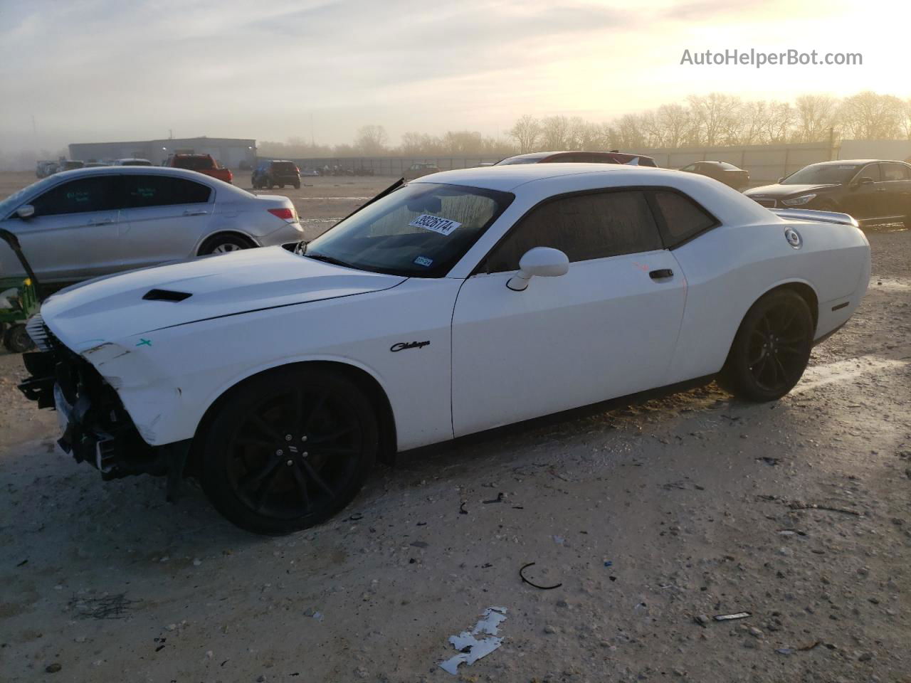 2015 Dodge Challenger Sxt Plus White vin: 2C3CDZBG8FH740260