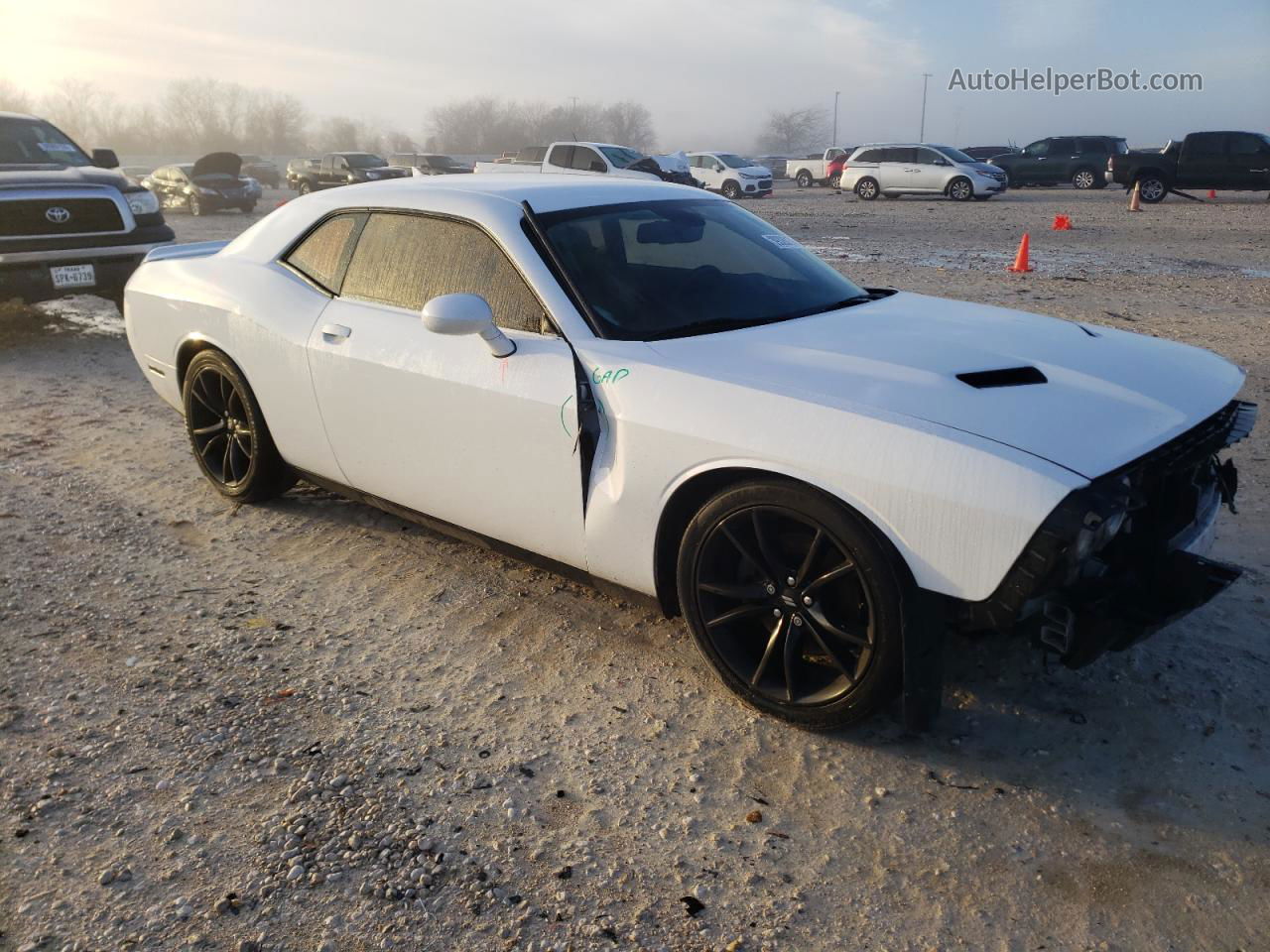 2015 Dodge Challenger Sxt Plus White vin: 2C3CDZBG8FH740260