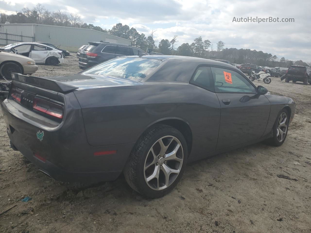 2015 Dodge Challenger Sxt Plus Charcoal vin: 2C3CDZBG8FH775140