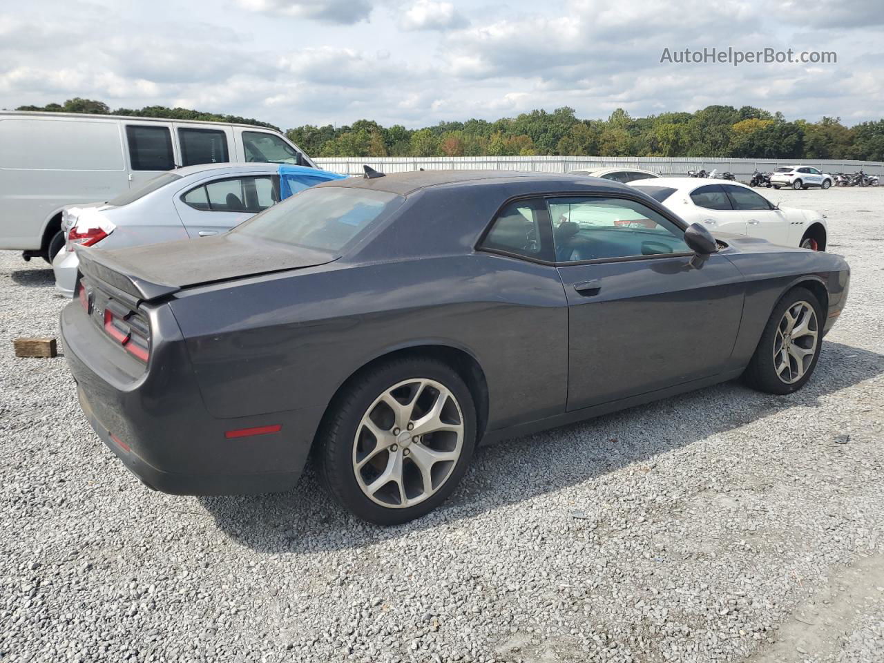 2015 Dodge Challenger Sxt Plus Gray vin: 2C3CDZBG8FH906180