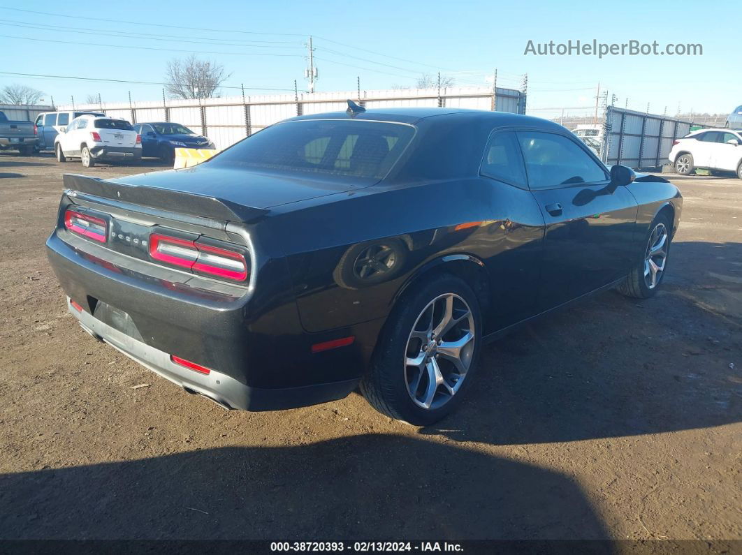 2015 Dodge Challenger Sxt Plus Or R/t Plus Черный vin: 2C3CDZBG9FH701158