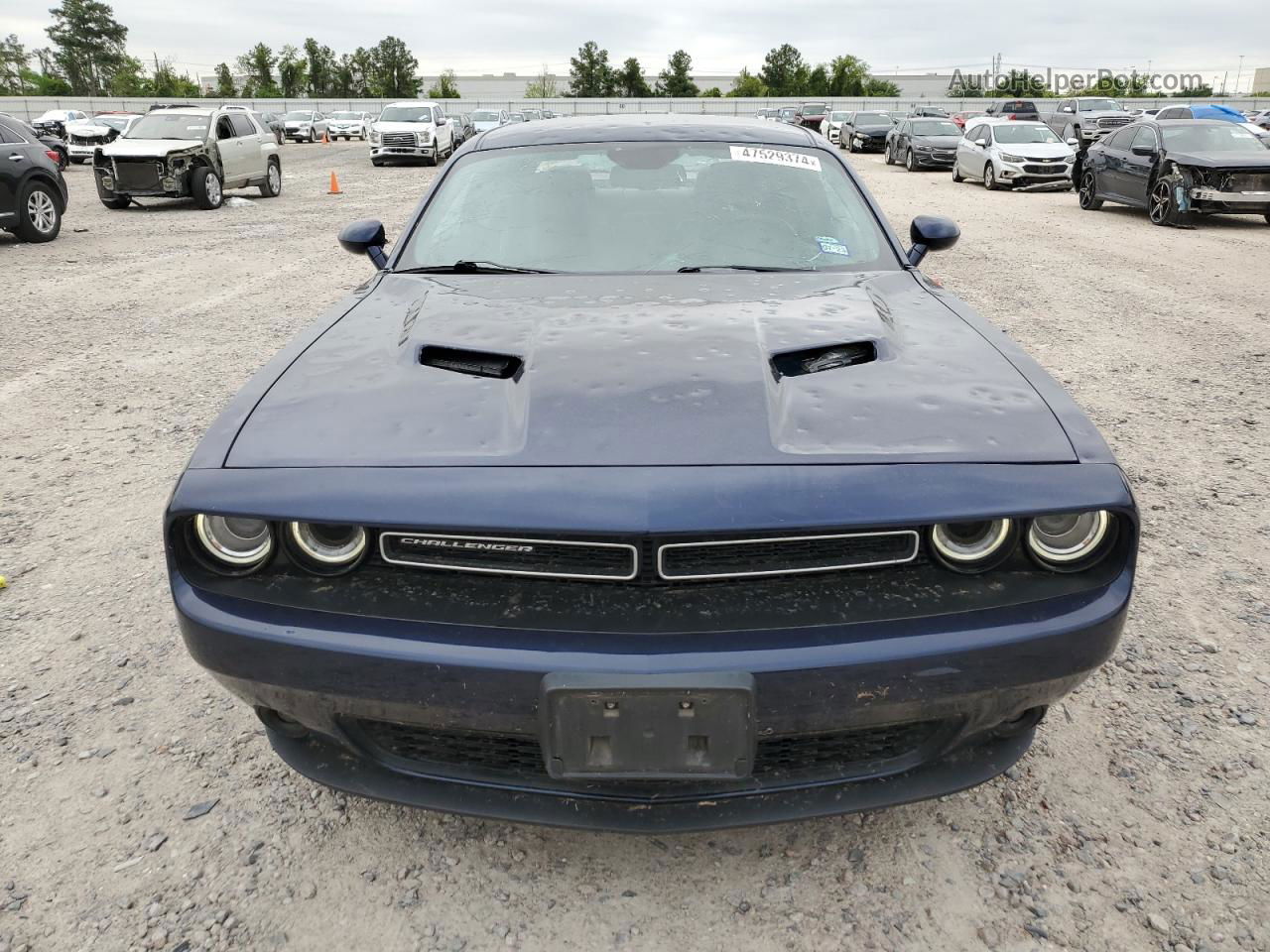 2015 Dodge Challenger Sxt Plus Синий vin: 2C3CDZBG9FH705873