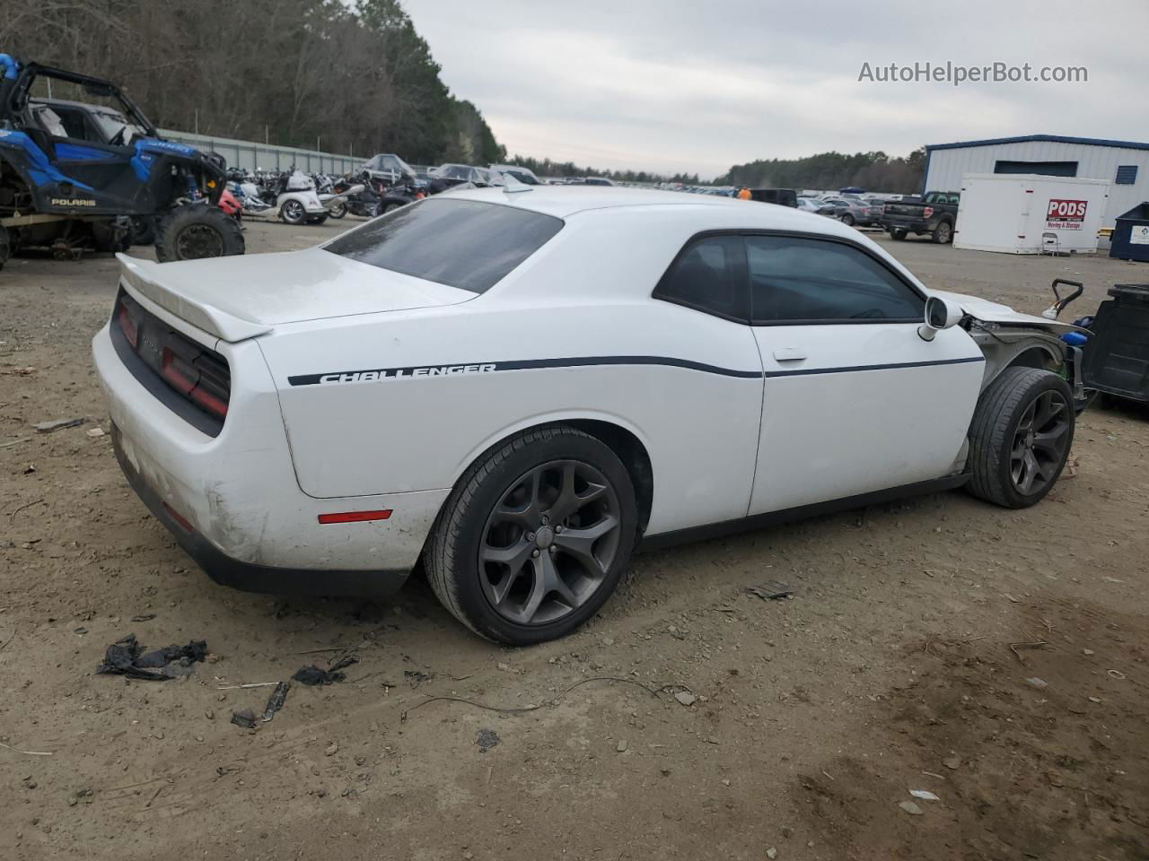 2015 Dodge Challenger Sxt Plus White vin: 2C3CDZBG9FH767659