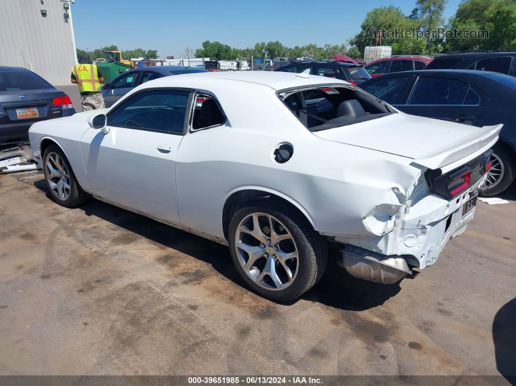 2015 Dodge Challenger Sxt Plus Белый vin: 2C3CDZBG9FH850640