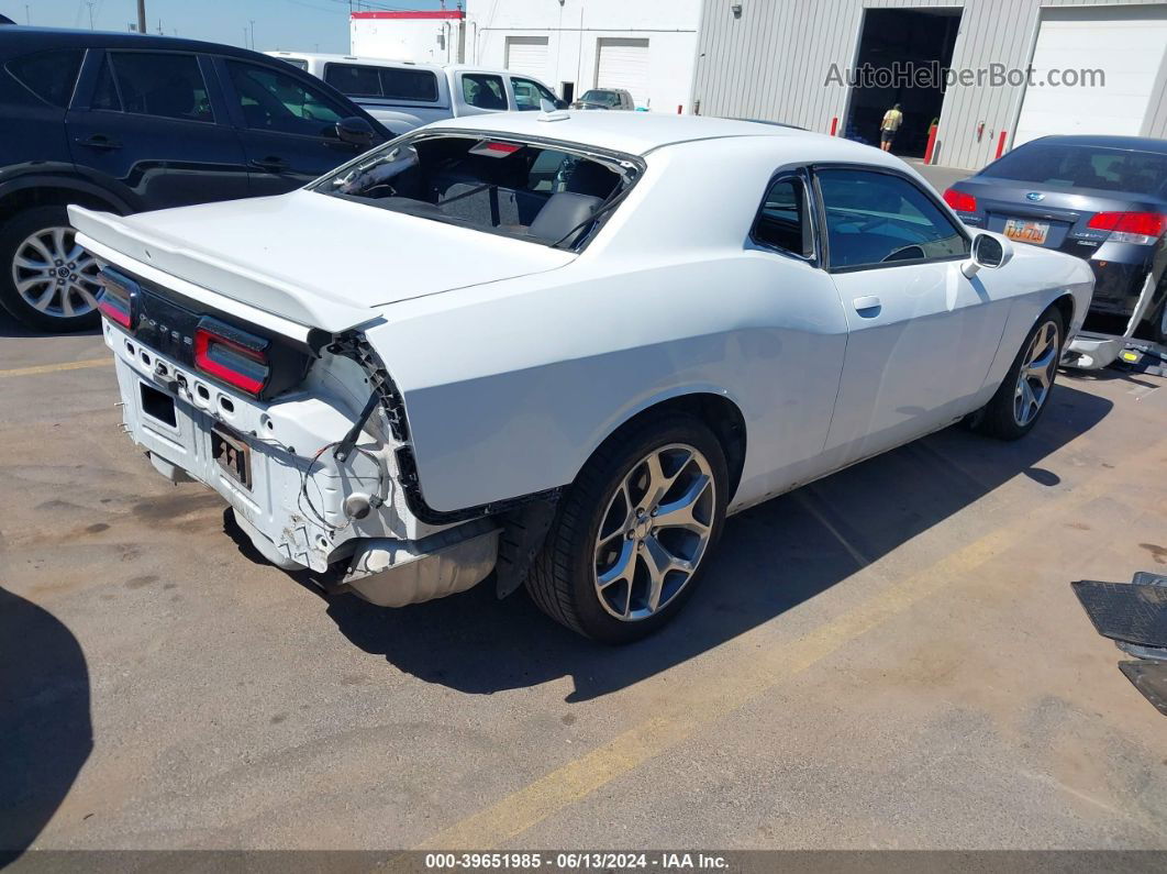 2015 Dodge Challenger Sxt Plus White vin: 2C3CDZBG9FH850640